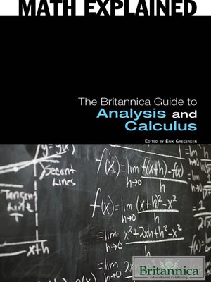 cover image of The Britannica Guide to Analysis and Calculus